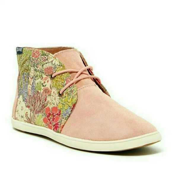 Soludos Shoes - Soludos Floral Derby Garden Party Green Pink